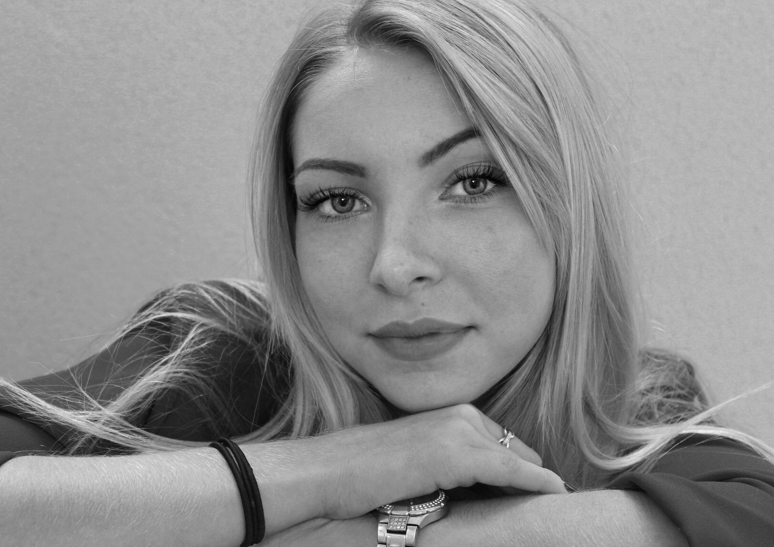 Portrait noir et blanc 